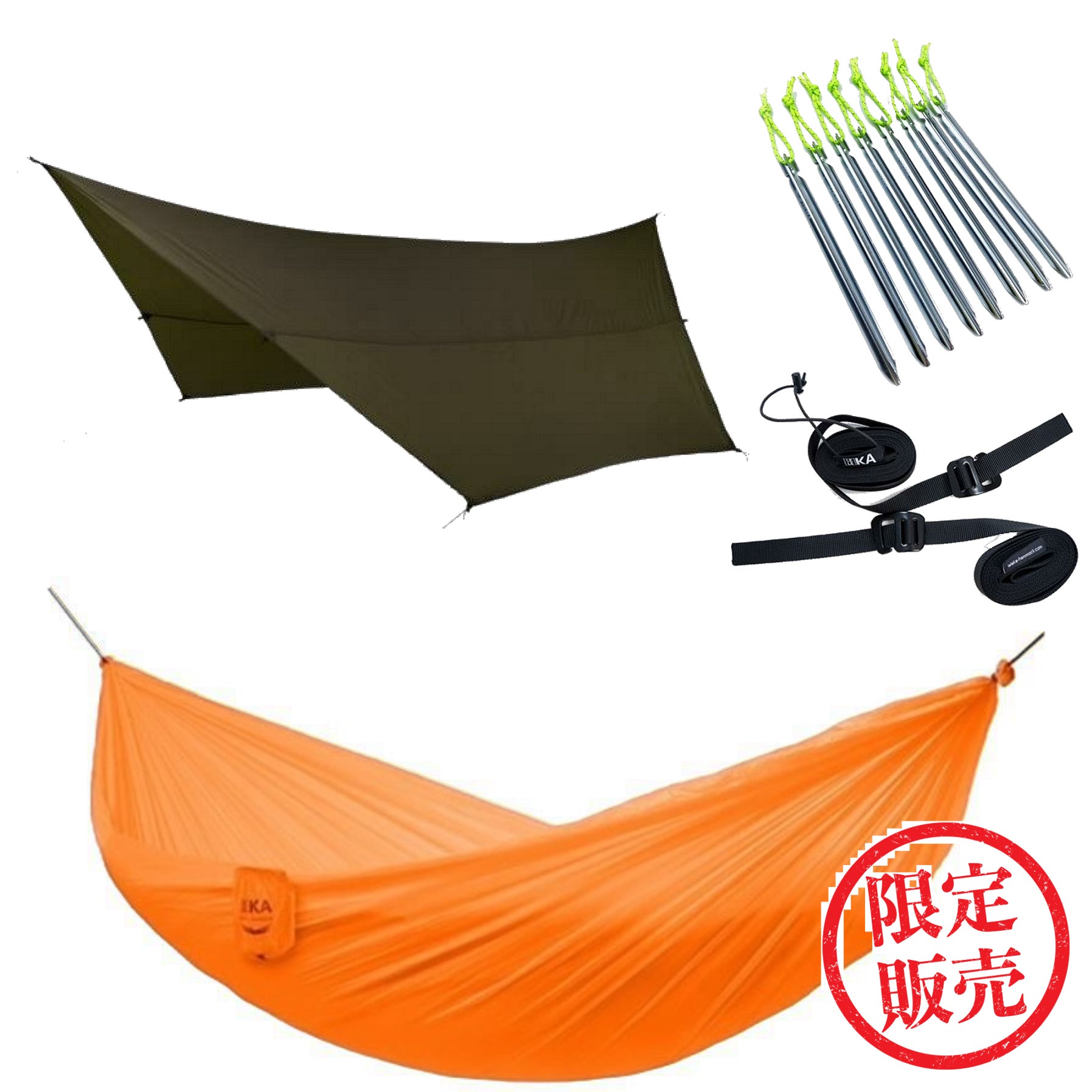 LELEKA HAMMOCK Eco-Straps with G-hook単体 XLサイズ | SECTION-11