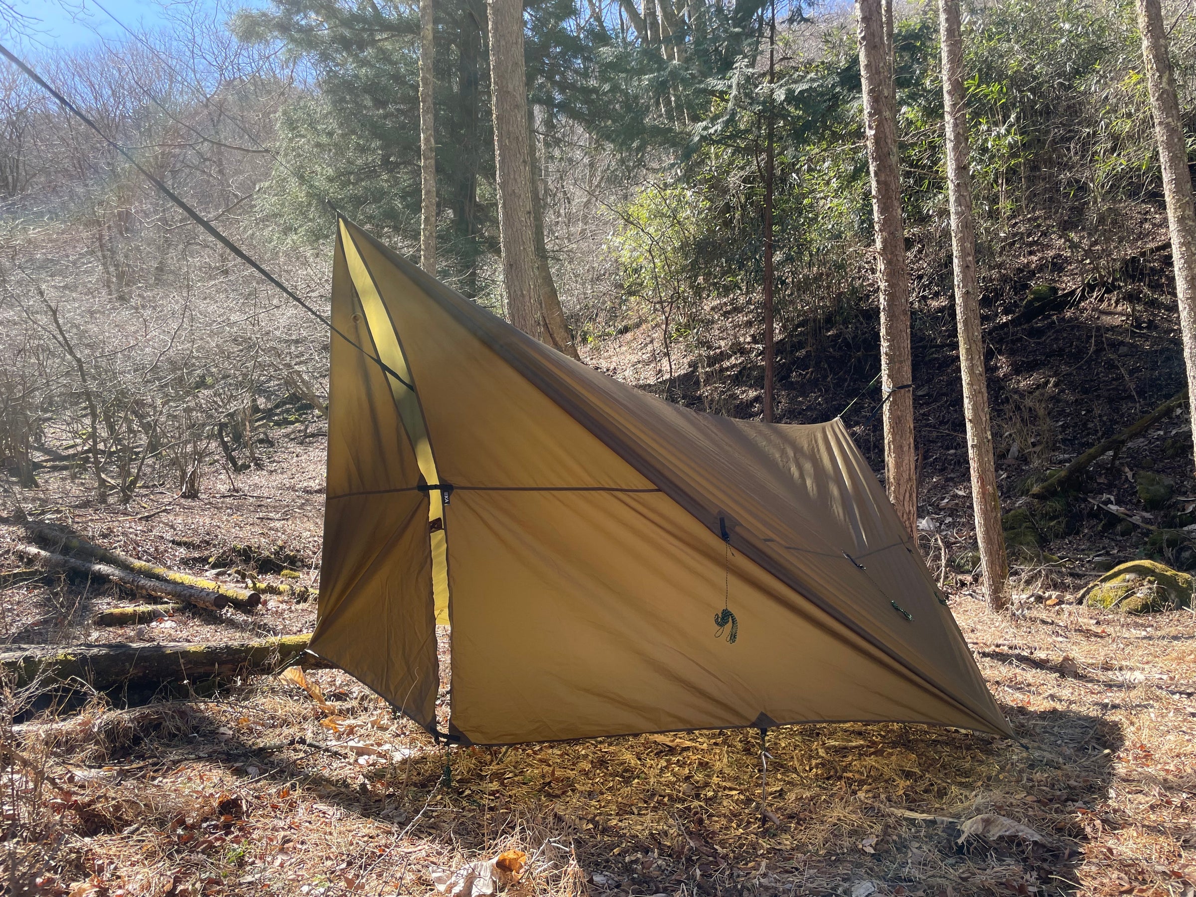 レレカハンモック　フルクローズタープ hut LELEKA HAMMOCK Tarp HUT | SECTION-11